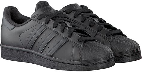 adidas superstar foundation dames zwart|Zwarte Superstars .